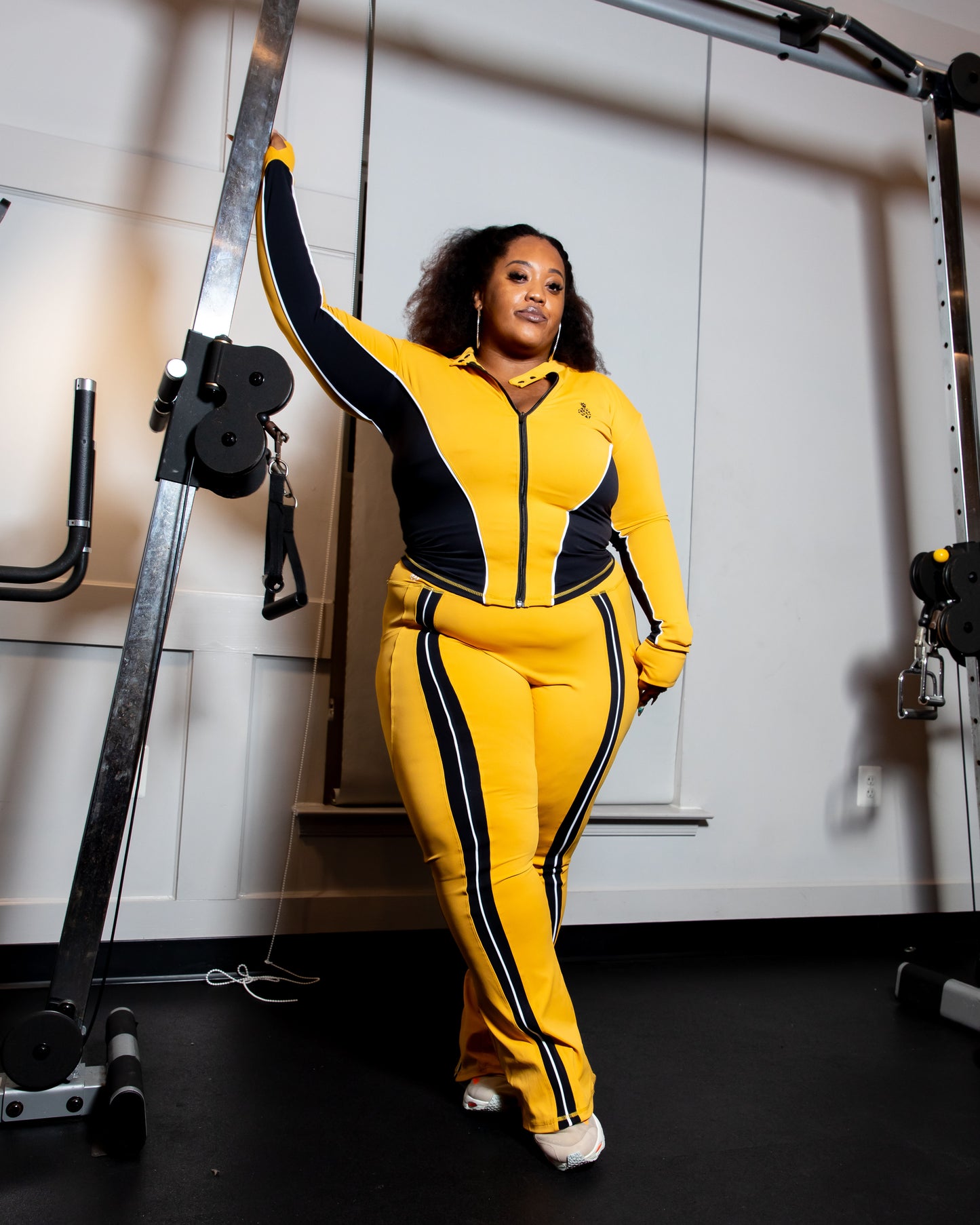 "Kill Moe" Yellow Athletic Jacket