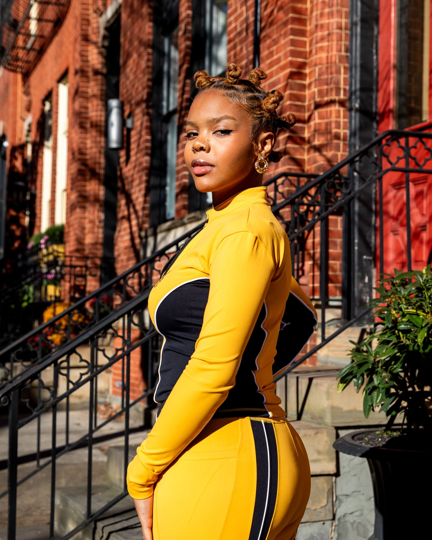 "Kill Moe" Yellow Athletic Jacket
