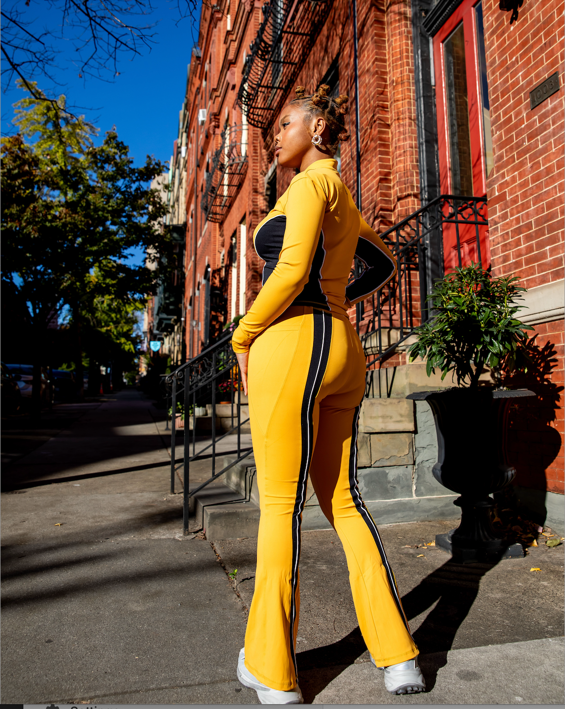 "Kill Moe" Yellow Athletic Pants