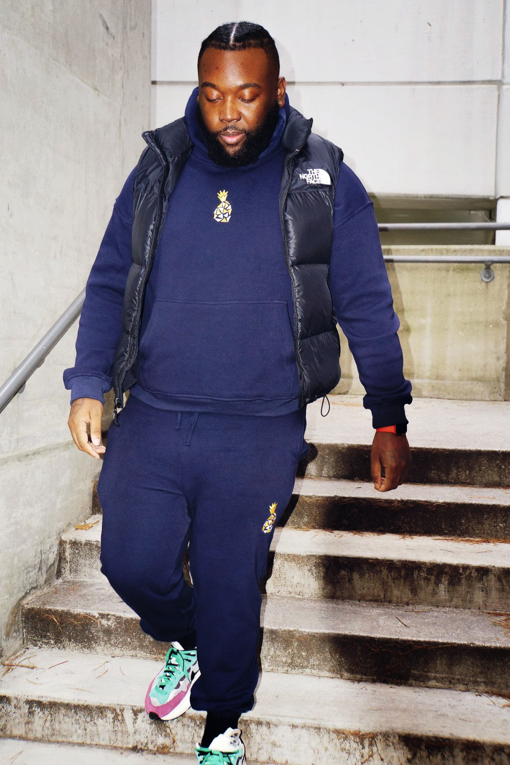 Unisex Navy Blue Grab & Go Sweatshirt