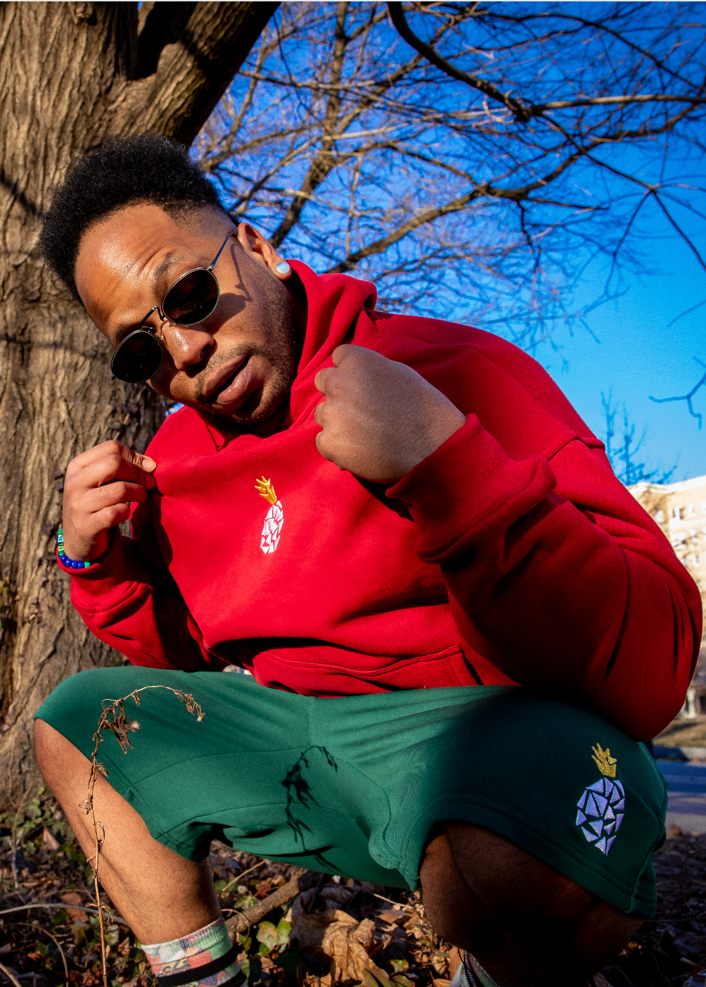 Unisex Burgundy Grab & Go Sweatshirt