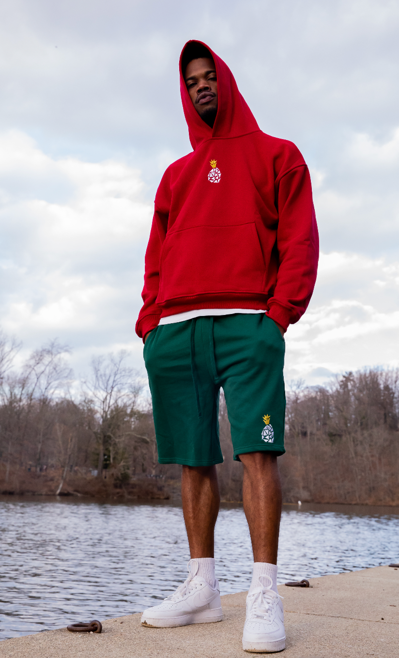 Unisex Burgundy Grab & Go Sweatshirt